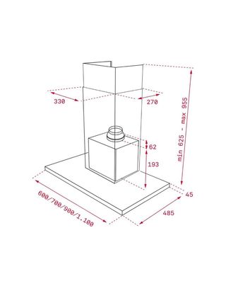 Teka DLH 986 T - Campana Extractora