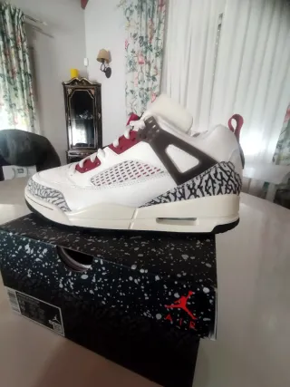 Air Jordan Spizike Low Rojo Blanco