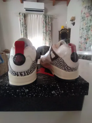 Air Jordan Spizike Low Rojo Blanco