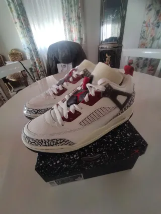 Air Jordan Spizike Low Rojo Blanco