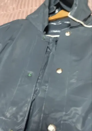 Chubasquero impermeable completo azul