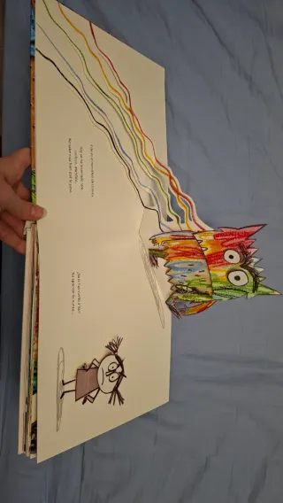 El Monstruo de Colores, un libro pop-up