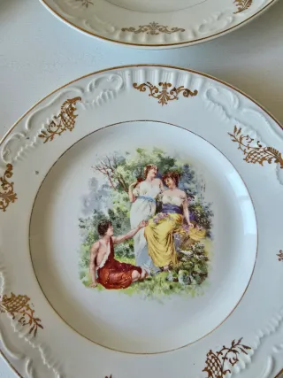 9 Piatti Decorativi da Collezione