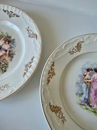 9 Piatti Decorativi da Collezione