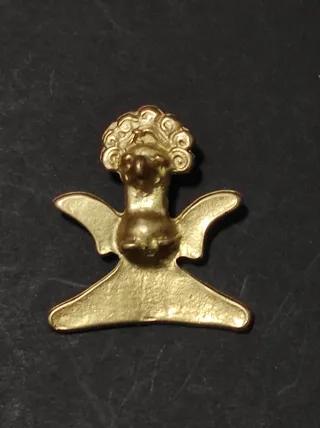 Colgante chapado en oro