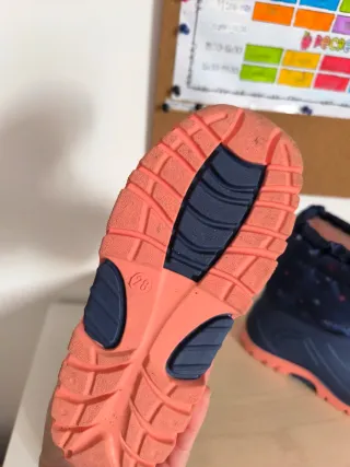 Botas de agua niña talla 28