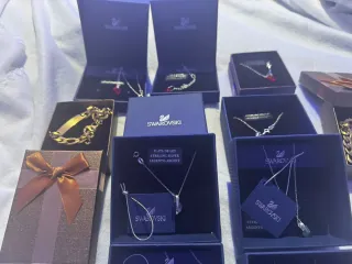 Collar Corazón Swarovski Plata Ley 925