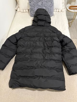 Chaquetón acolchado negro 3/4