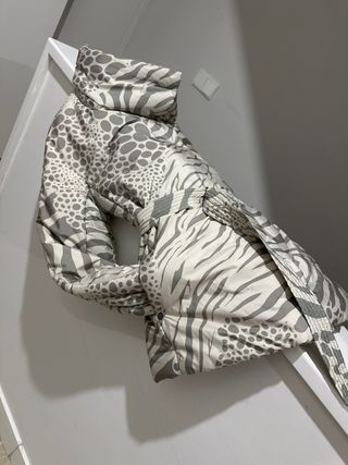 Abrigo Adolfo Domínguez T42 / L Beige/Gris