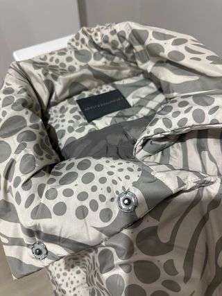 Abrigo Adolfo Domínguez T42 / L Beige/Gris