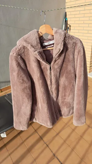 Chaqueta Mango Mujer Beige Talla M