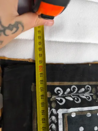 Pintura India Rajasthan Antigua Tela