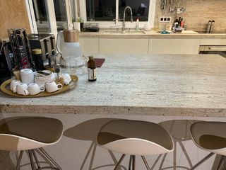 Encimera de granito para isla de cocina