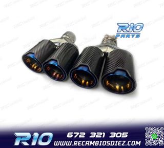 COLAS ESCAPE BMW LOOK M PERFORMANCE AZUL CARBONO