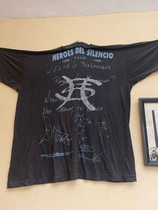 Camiseta Héroes del Silencio Tour 1995-1996