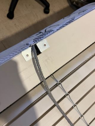 Estor enrollable blanco