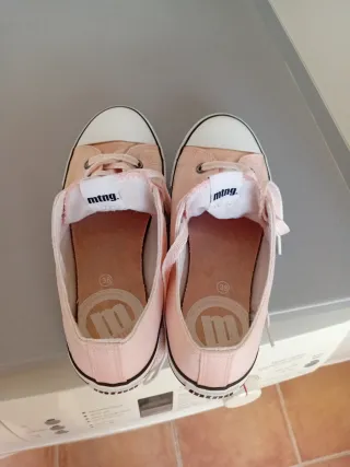 Tenis Mustang Rosa Palo Talla 38
