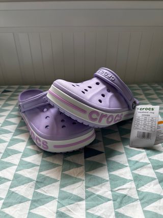 Crocs Zuecos Lila Talla 37-38 Nuevos