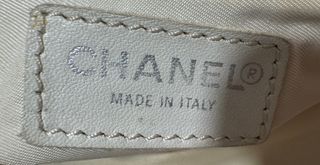 Bolso Chanel Beige y Blanco