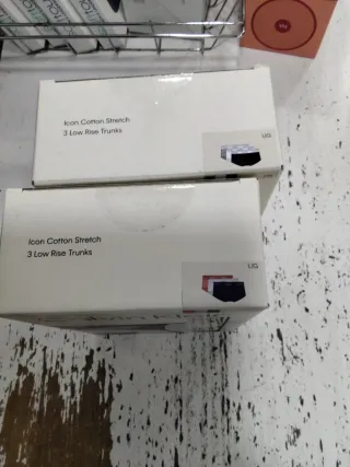 Calvin Klein Icon Trunks  2 packs talla L