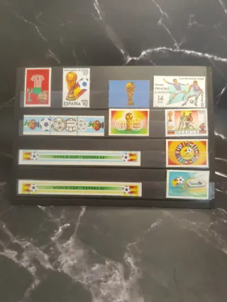 Sellos Mundial Fútbol España 82-Naranjito