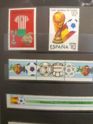 Sellos Mundial Fútbol España 82-Naranjito