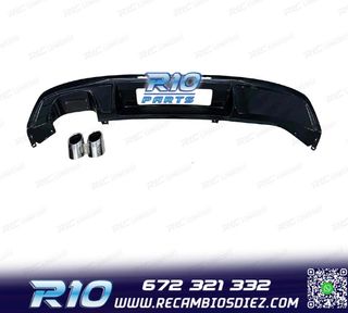 DIFUSOR SEAT LEON 17-20 LOOK FR NEGRO BRILLO + COLAS ESCAPE