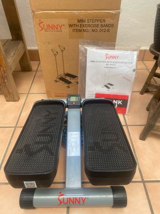 Mini Stepper Sunny con Bandas de Ejercicio