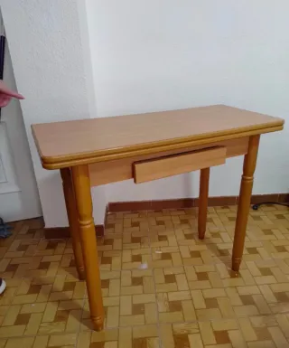Mesa extensible madera 4 personas