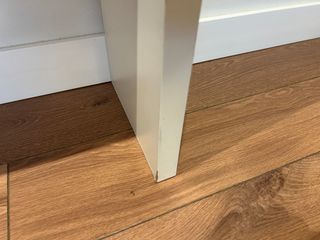 Mueble recibidor blanco