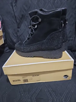 Botas Michael Kors Negras Talla 38.5