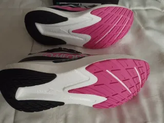 Zapatillas Deportivas Mujer Tenth Negras Rosas