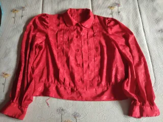 Blusa roja manga larga Talla S