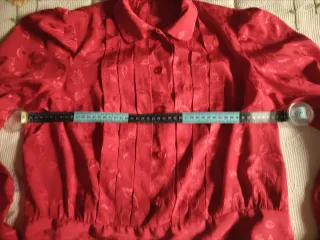 Blusa roja manga larga Talla S