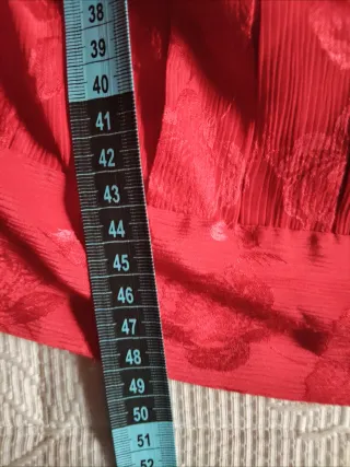 Blusa roja manga larga Talla S