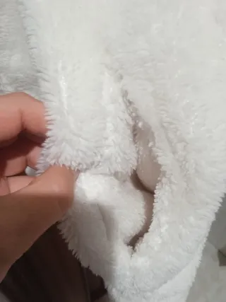 Polar pelito con cremallera y rayas