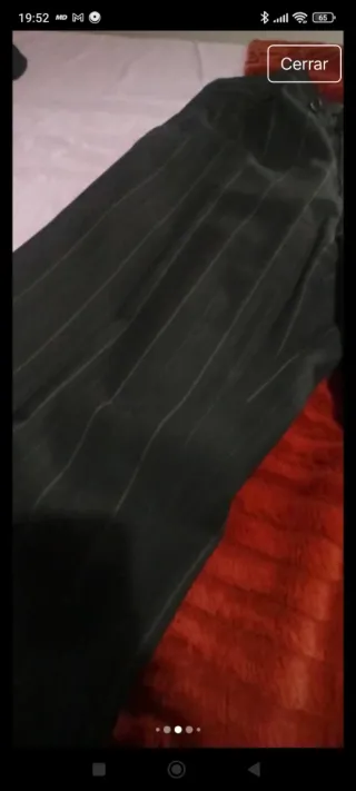 Traje Zara Negro + Camisa + Corbata Seda