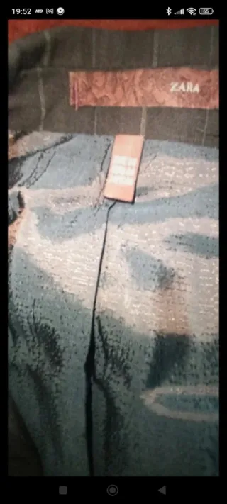 Traje Zara Negro + Camisa + Corbata Seda