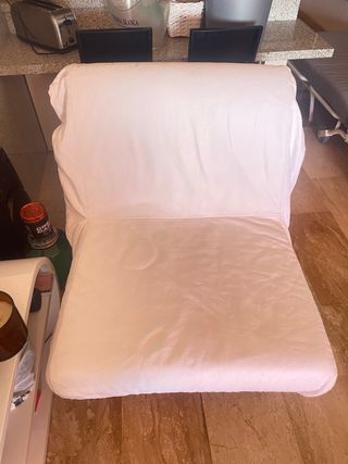 Divano letto singolo Ikea bianco