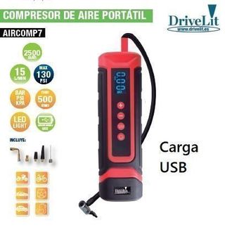 NUEVO: Compresor de aire recargable