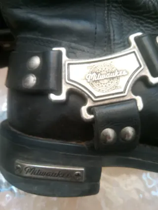 Botas Harley-Davidson Piel Negra