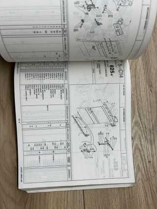 EBRO F-275 275 catálogo piezas de recambio 4.108