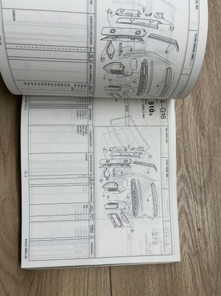 EBRO F-275 275 catálogo piezas de recambio 4.108