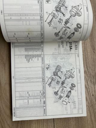 EBRO F-275 275 catálogo piezas de recambio 4.108