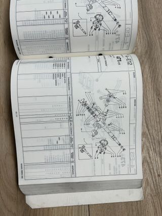 EBRO F-275 275 catálogo piezas de recambio 4.108