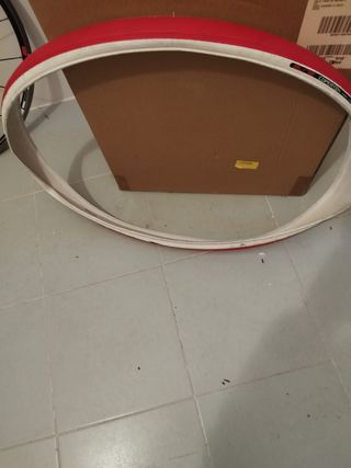 Rodillo y cubierta para bicicleta