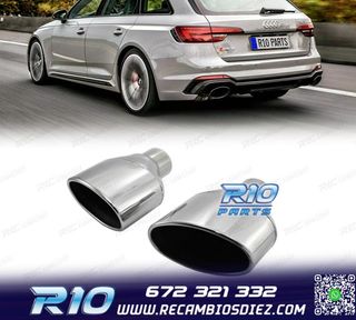 PACK COLAS ESCAPE OVALADA ACERO INOX TIPO RS4