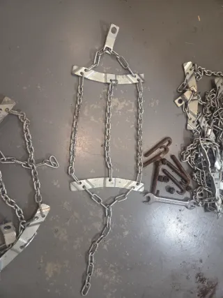 Cadenas Nieve Camión Autobús