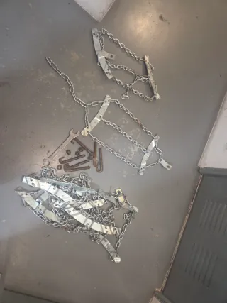 Cadenas Nieve Camión Autobús