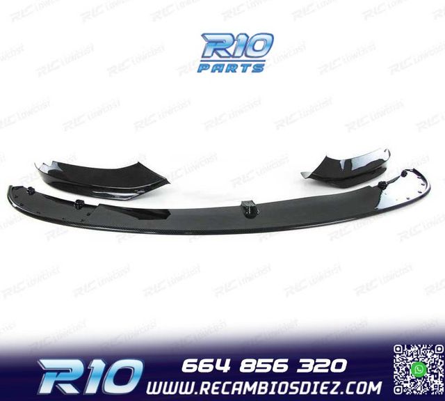 LIP SPOILER FRONTAL BMW F32 F33 F36 CARBONO LOOK M PERFORMAN